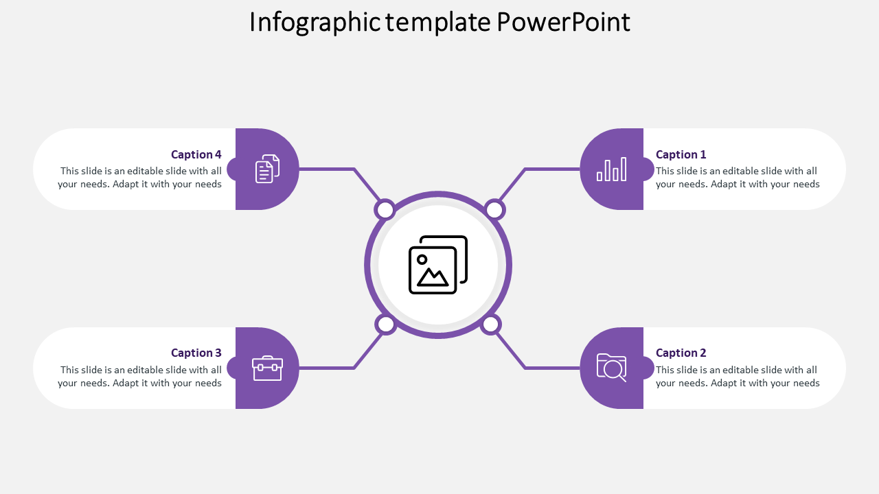 Amazing Infographic Template PowerPoint For Presentation